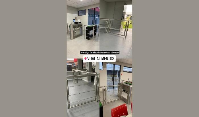 Corrimão para Fechamento de Catraca em Aço Inox: Segurança e Controle de Acesso com Estilo